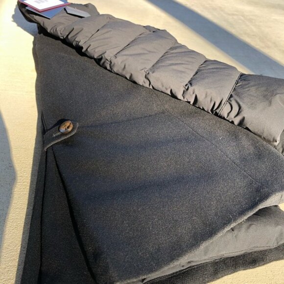 Peuterey Fuscello Bell Sleeve Combo Goose Down Puffer & Wool coat - Picture 5 of 16